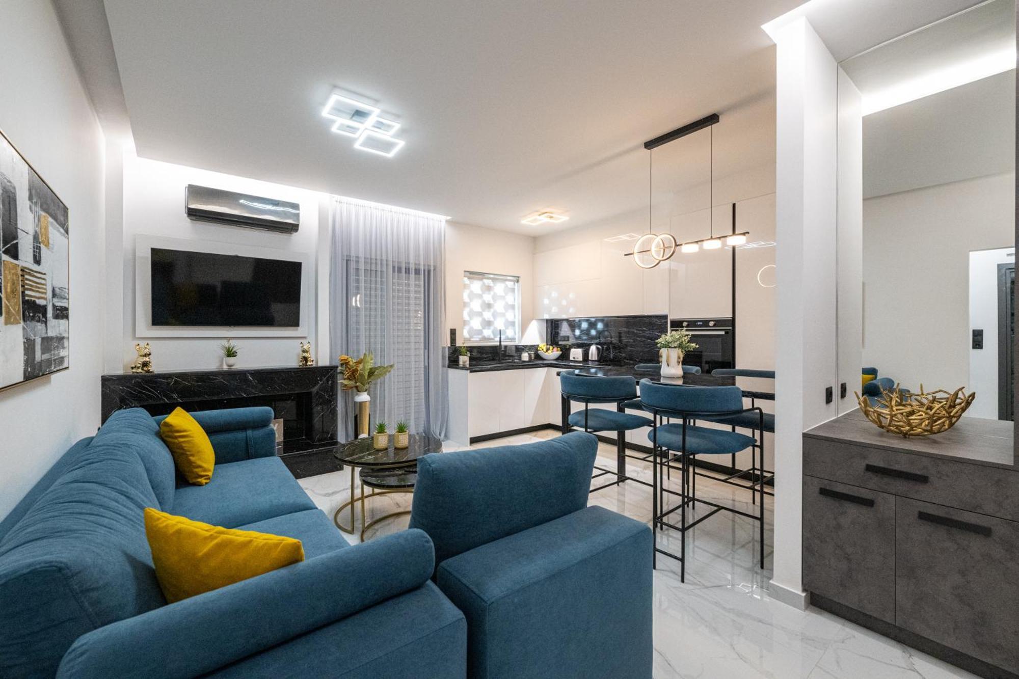 Laskaris Luxury Apartment Каламата Экстерьер фото
